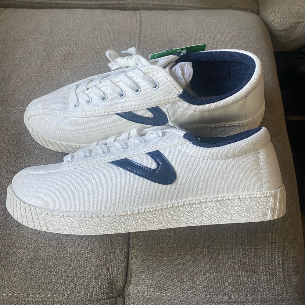 Tretorn Sneakers Ladies Canvas Navy 8